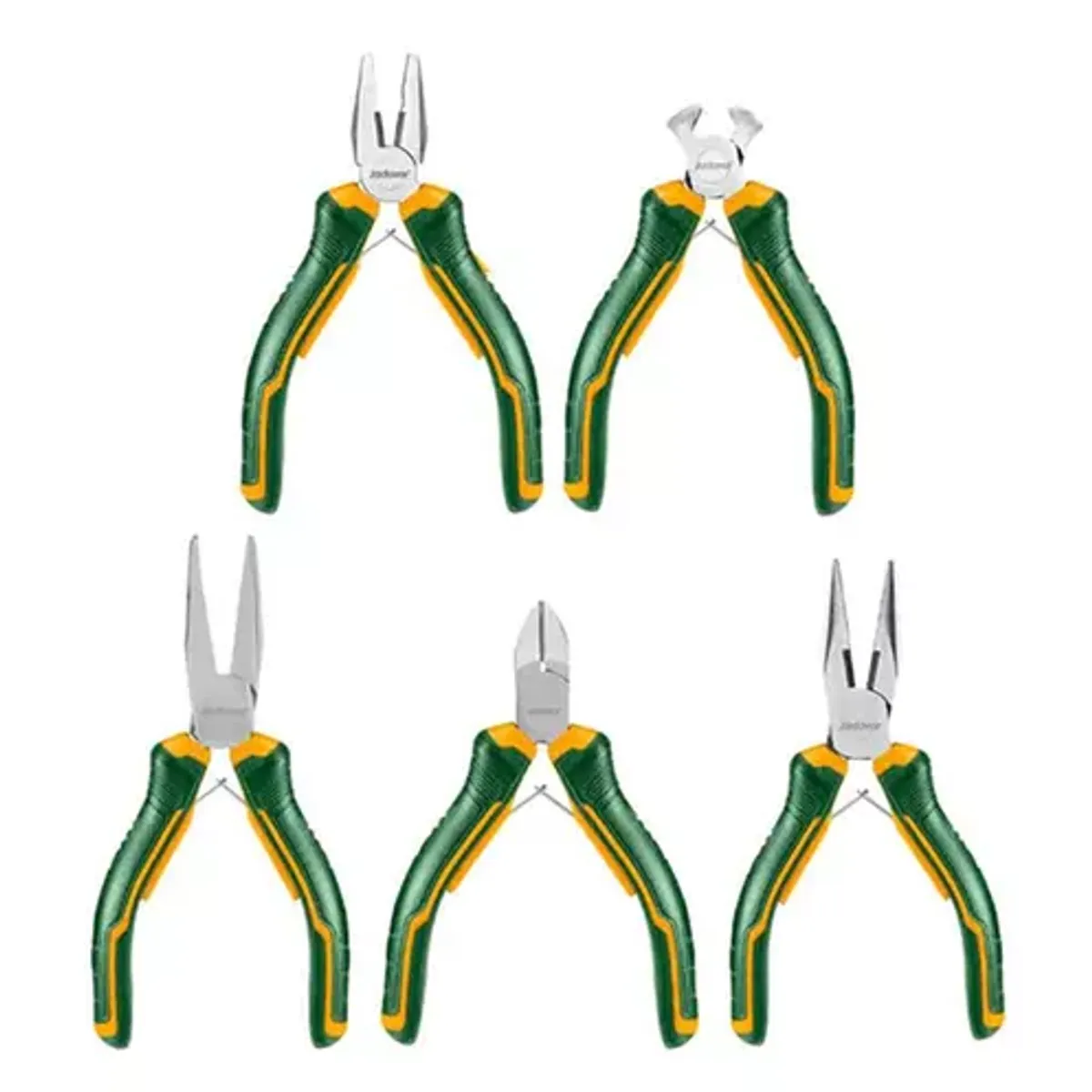 GENERICO - Kit Set Juego De Mini Alicate 5 Piezas Jadever Jdps1615