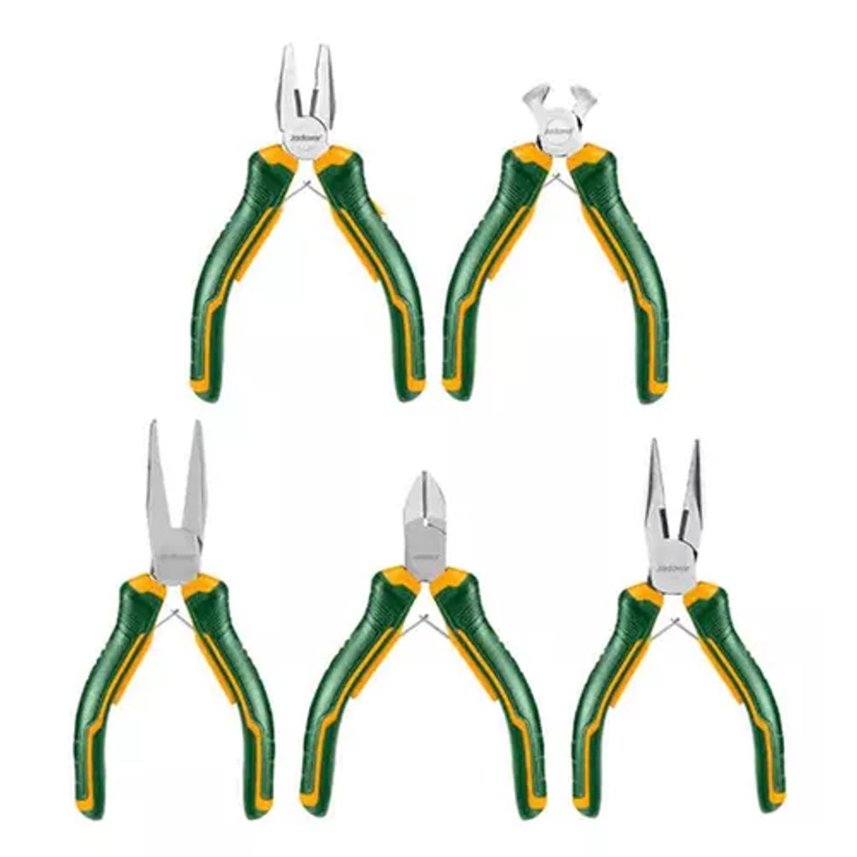 GENERICO - Kit Set Juego De Mini Alicate 5 Piezas Jadever Jdps1615