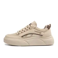 SHANDIAN - Zapatillas Plataforma Mujer Amarillo