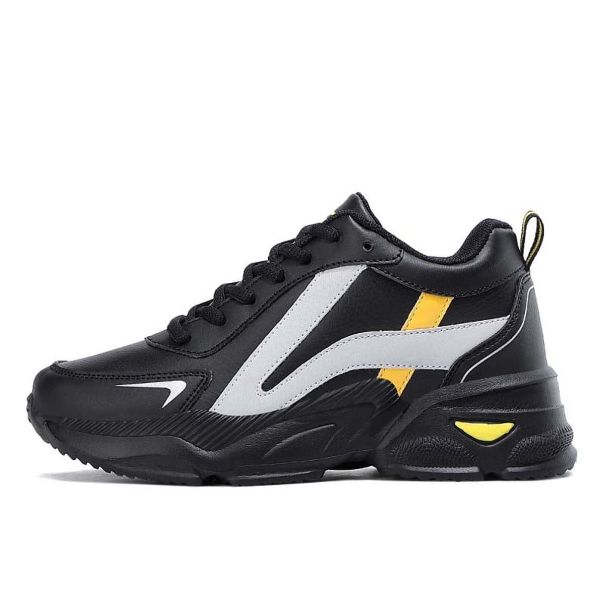 SHANDIAN - Zapatillas Plataforma Mujer Amarillo