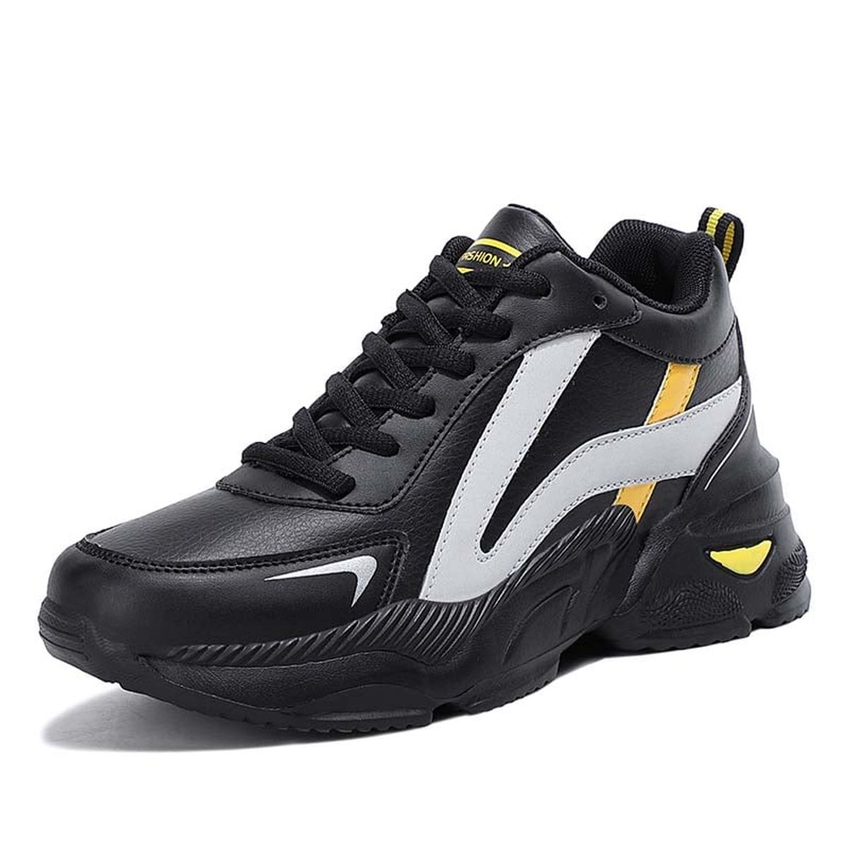 SHANDIAN - Zapatillas Plataforma Mujer Amarillo