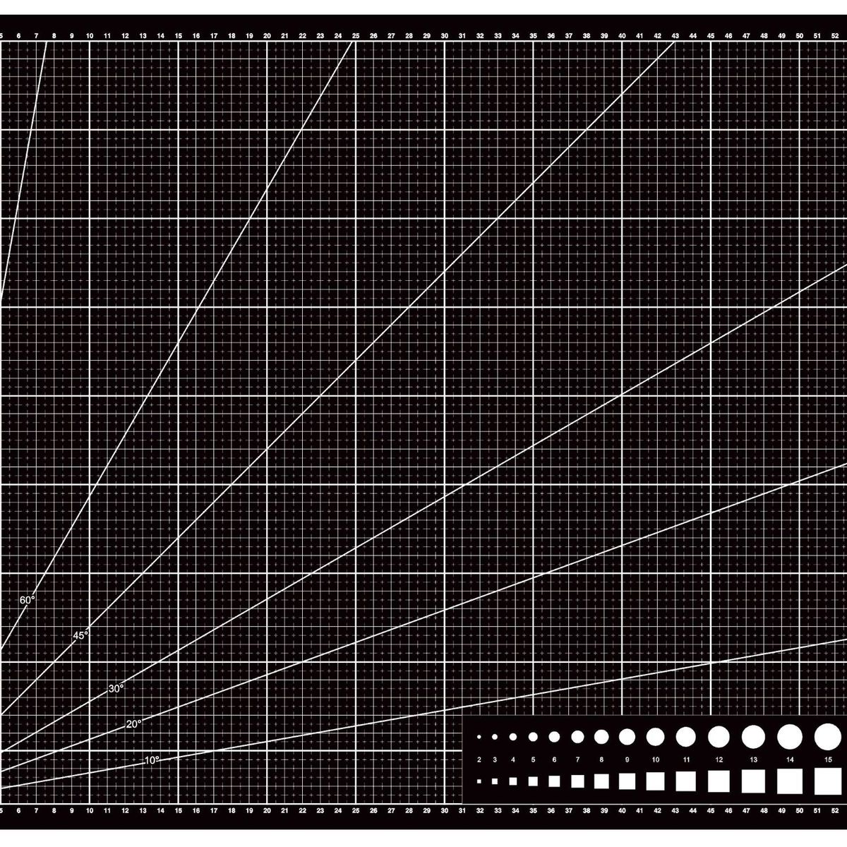 RD - Base Tapete Corte A2 45x60cm + Cutter Rotativo+3 Cuchillas N