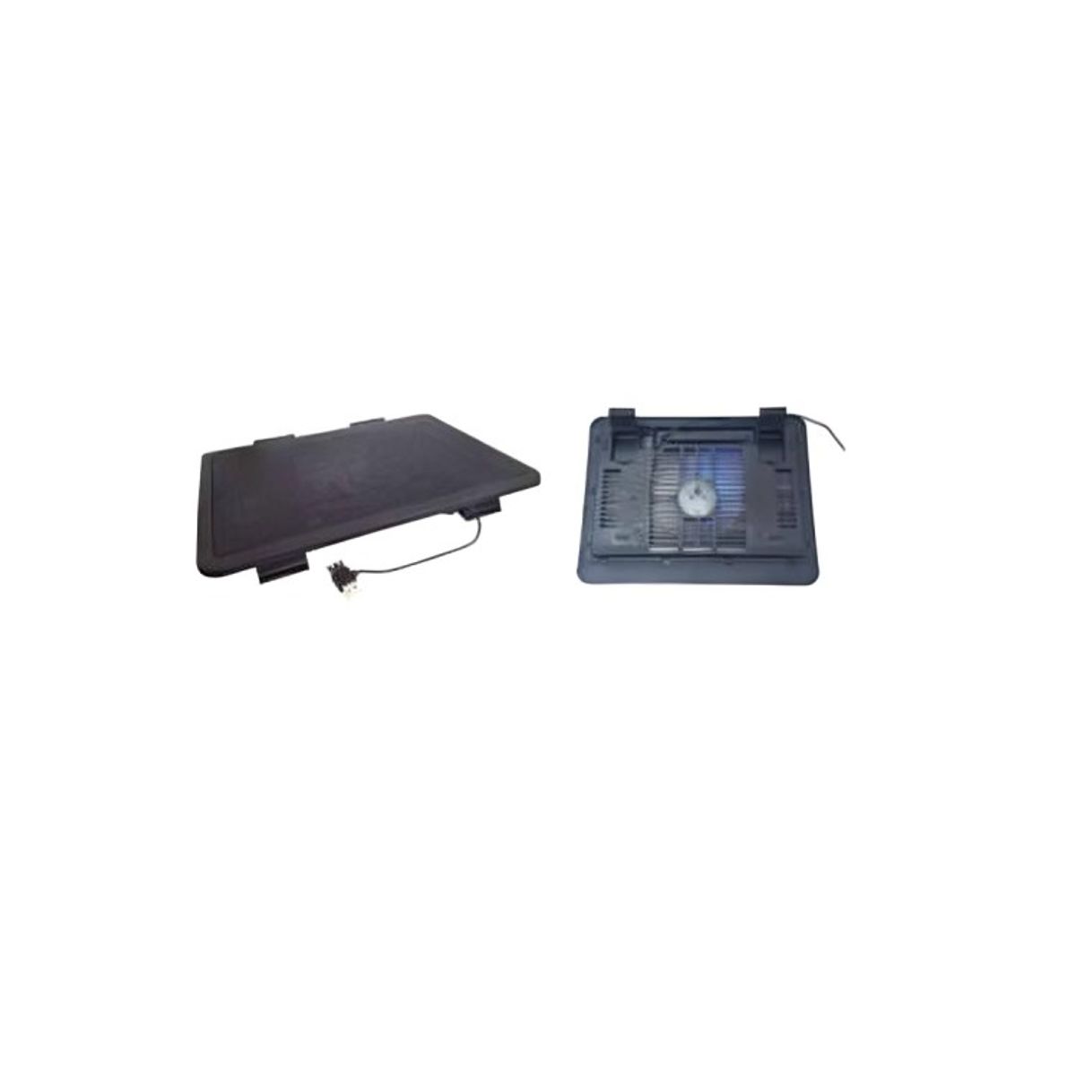 DBLUE - BASE VENTILACION PARA NOTEBOOK CON LUZ LED BLACK