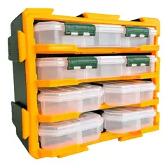 GENERICO - Caja Organizador De Accesorios Herramientas 6 Cajas Jadever