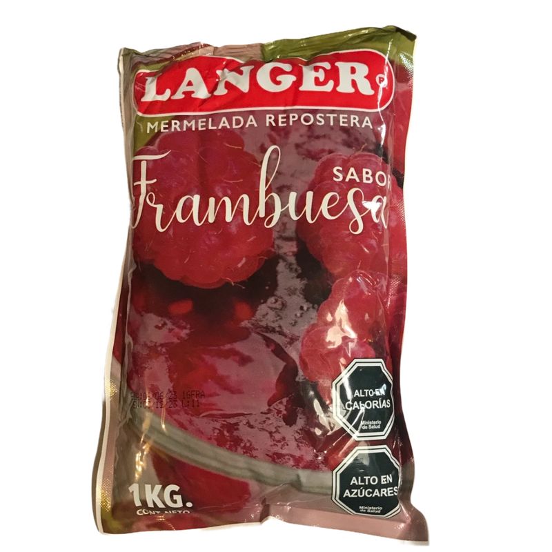 GENERICO - Mermelada De Frambuesa Langer 1 Kg