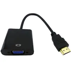 GENERICO - Convertidor Cable De Hdmi A Vga Alta Resolucion