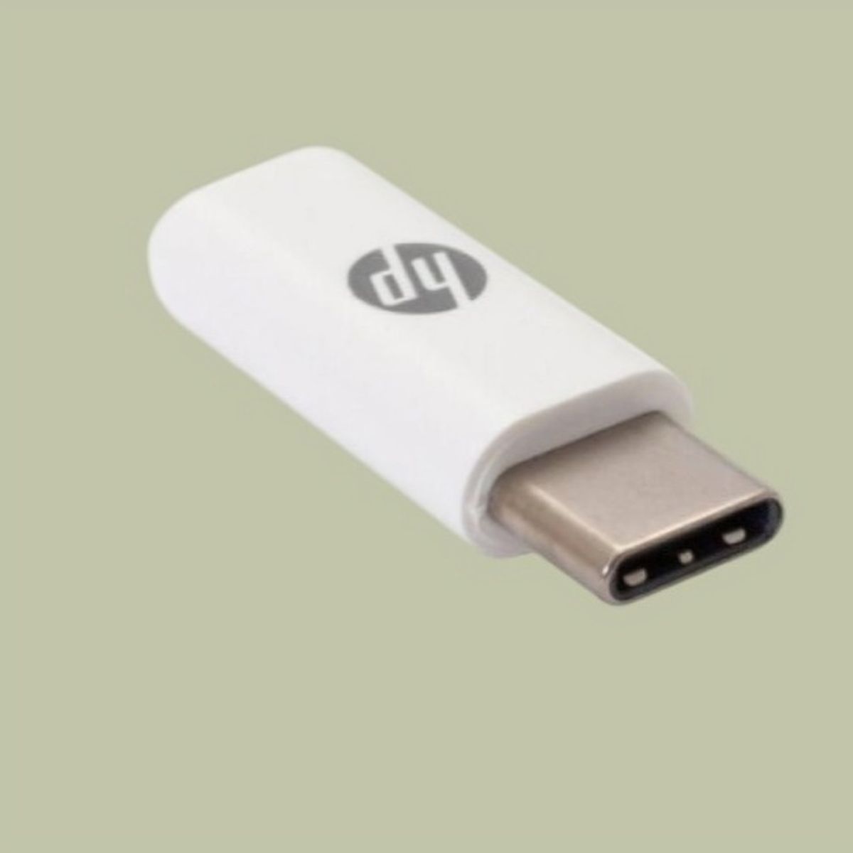 HP - ADAPTADOR USB-C A MICRO USB DONGLE BLANCO