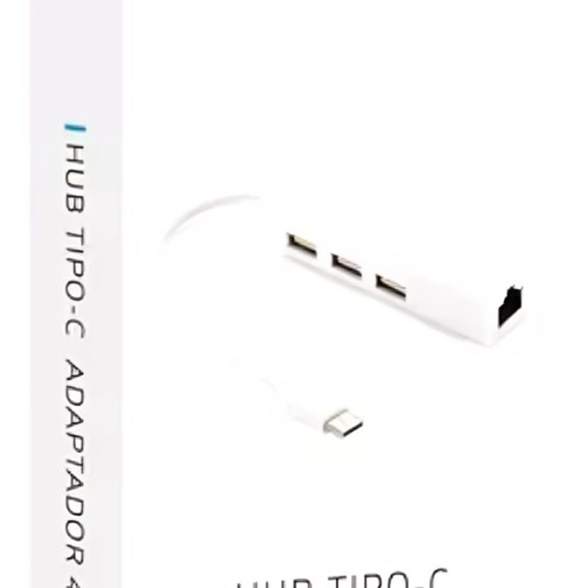 TECNOLAB - HUB USB-C - 3xUSB 20  RJ45.
