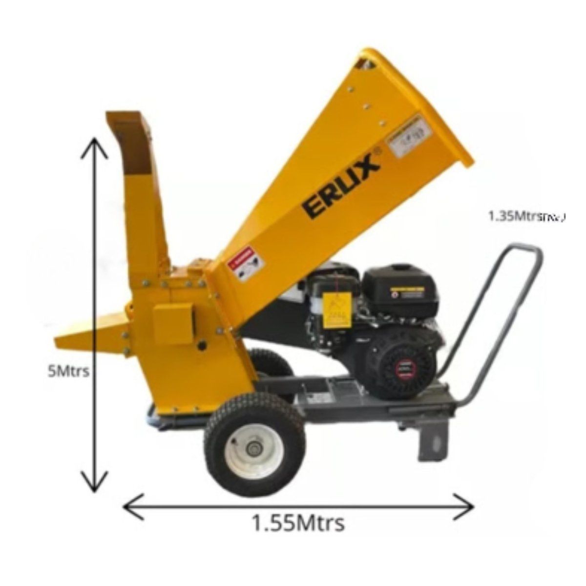 ALTERNATIVE - Chipeadora Trituradora De Ramas Y Palos Motor Loncin 15 Hp