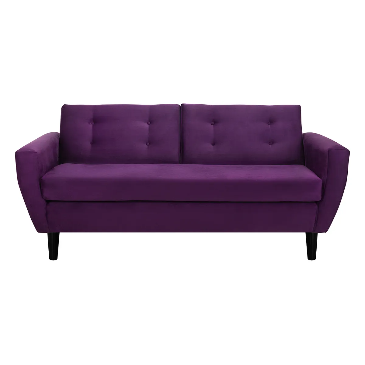 BODEVIR - Sofa Bote 3C+1+1 Felpa 00 Morado