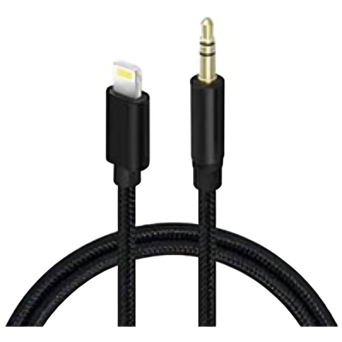 GENERICO - Cable auxiliar para iphone - cable de audio jack macho de 35 mm - ligthing