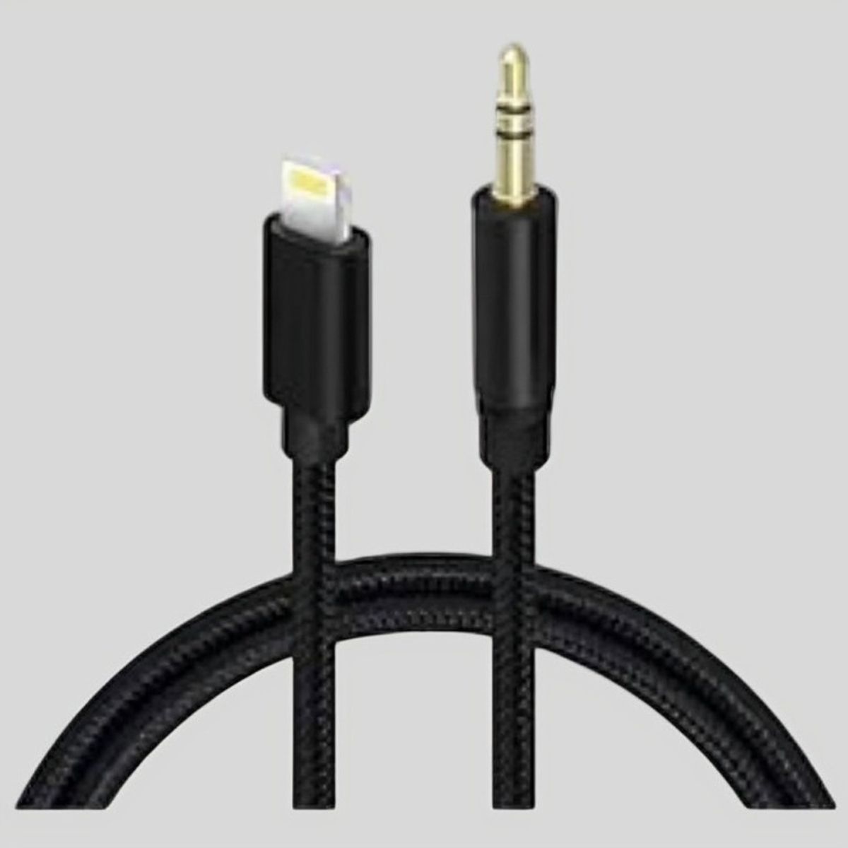 GENERICO - Cable auxiliar para iphone - cable de audio jack macho de 35 mm - ligthing