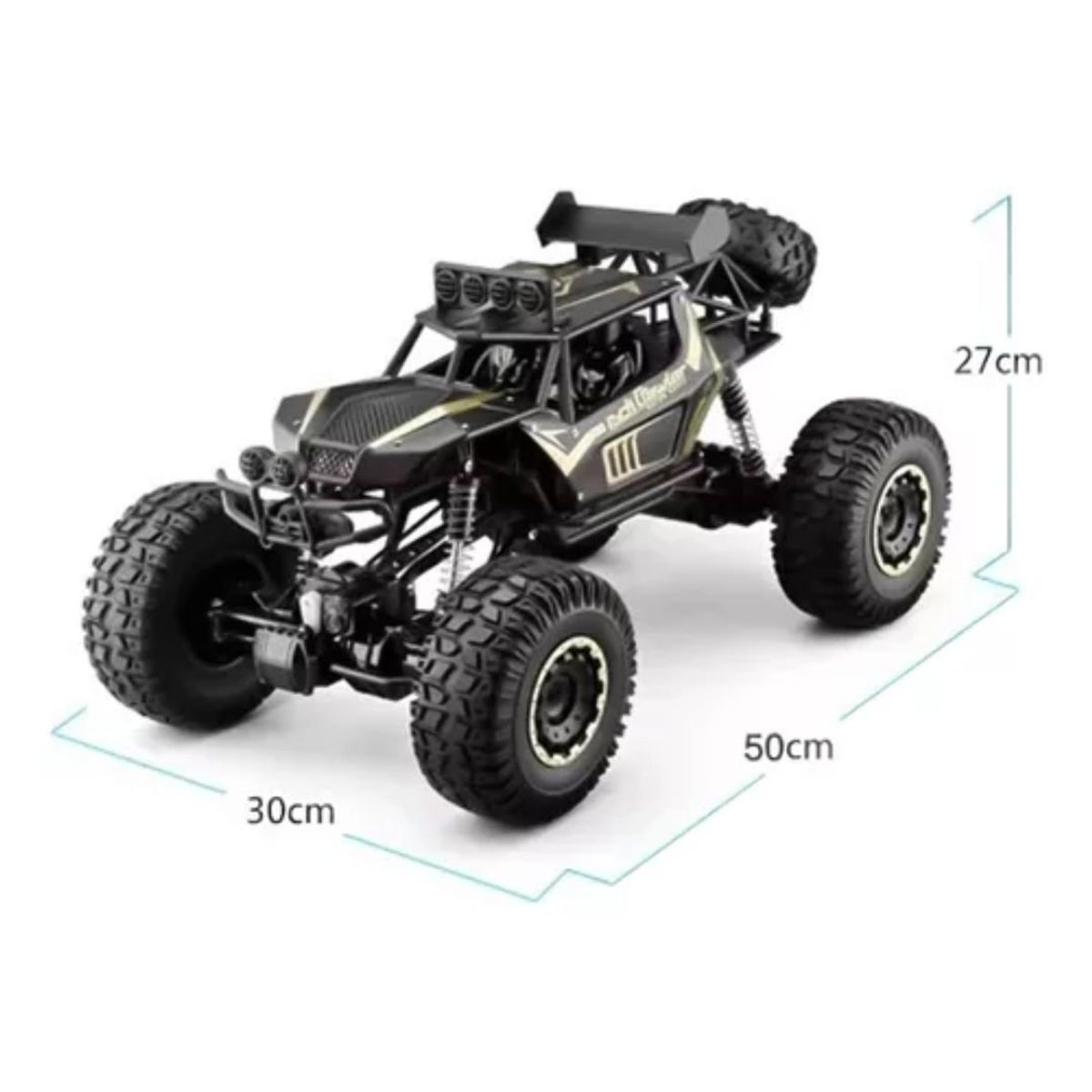 IPLAY - Camioneta Todoterreno Traccion 4x4 Control Remoto Metal18 N