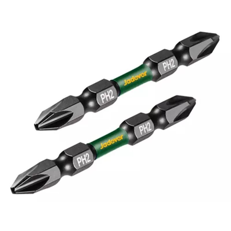 GENERICO - Punta Phillips Impacto S2 Ph2 65mm 2 Pcs Jadever Jdsv3k62