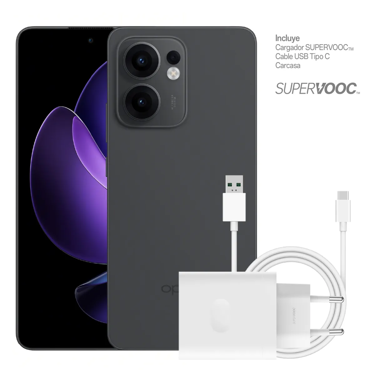 OPPO - OPPO Reno 13F 5G 12GB 256GB Gris Grafito