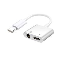 ADAPTADOR TIPO C A AUXILIAR 35MM Y CARGA