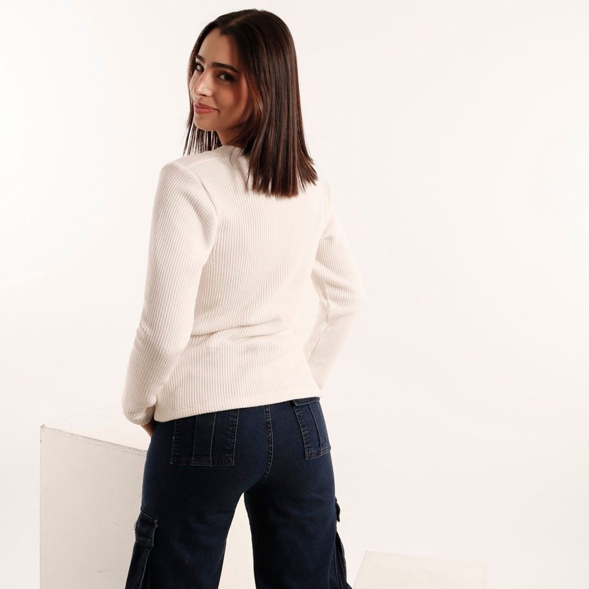 TENTATION - Sweater Canuton Ciana Crudo Tentation