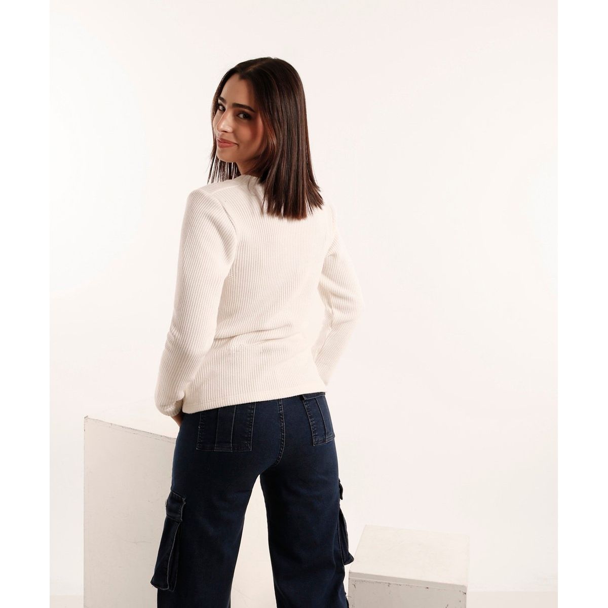 TENTATION - Sweater Canuton Ciana Crudo Tentation