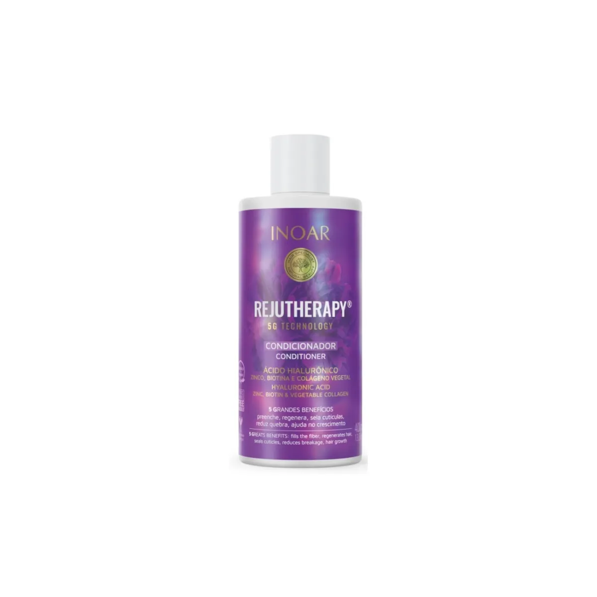 INOAR - Acondicionador Rejutherapy 5G Technology Ácido Hialurónico 400ml INOAR-