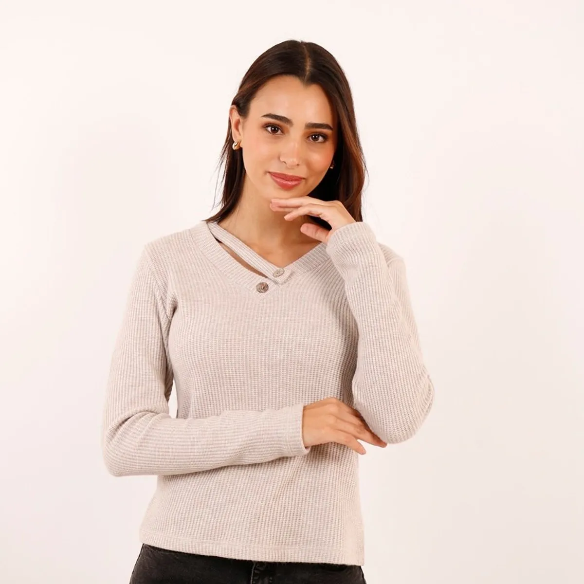 TENTATION - Sweater Canuton Ciana Beige Tentation