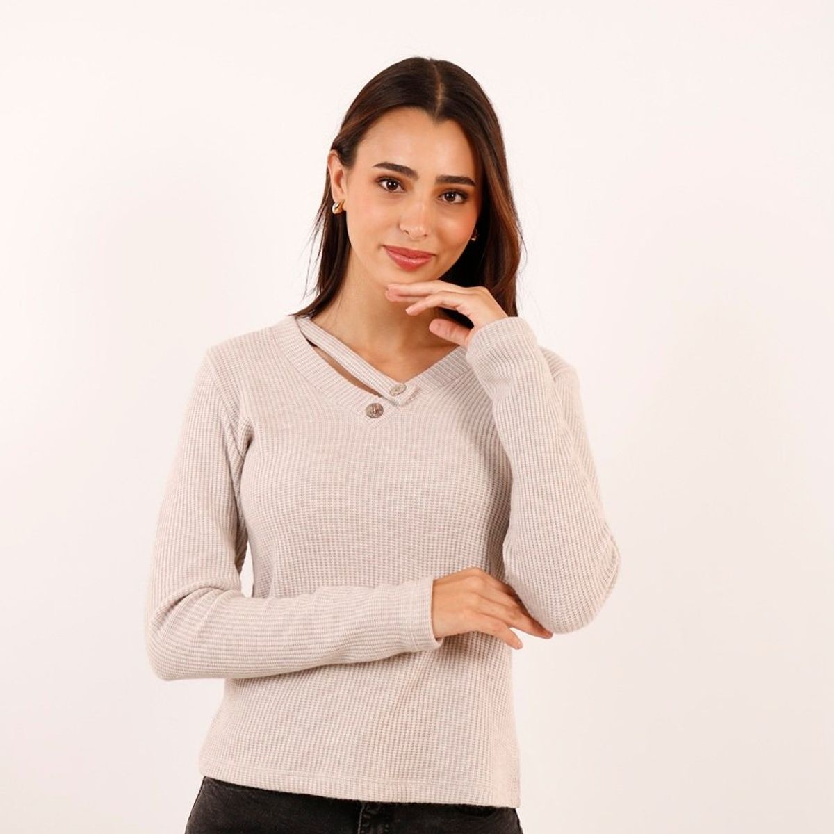 TENTATION - Sweater Canuton Ciana Beige Tentation