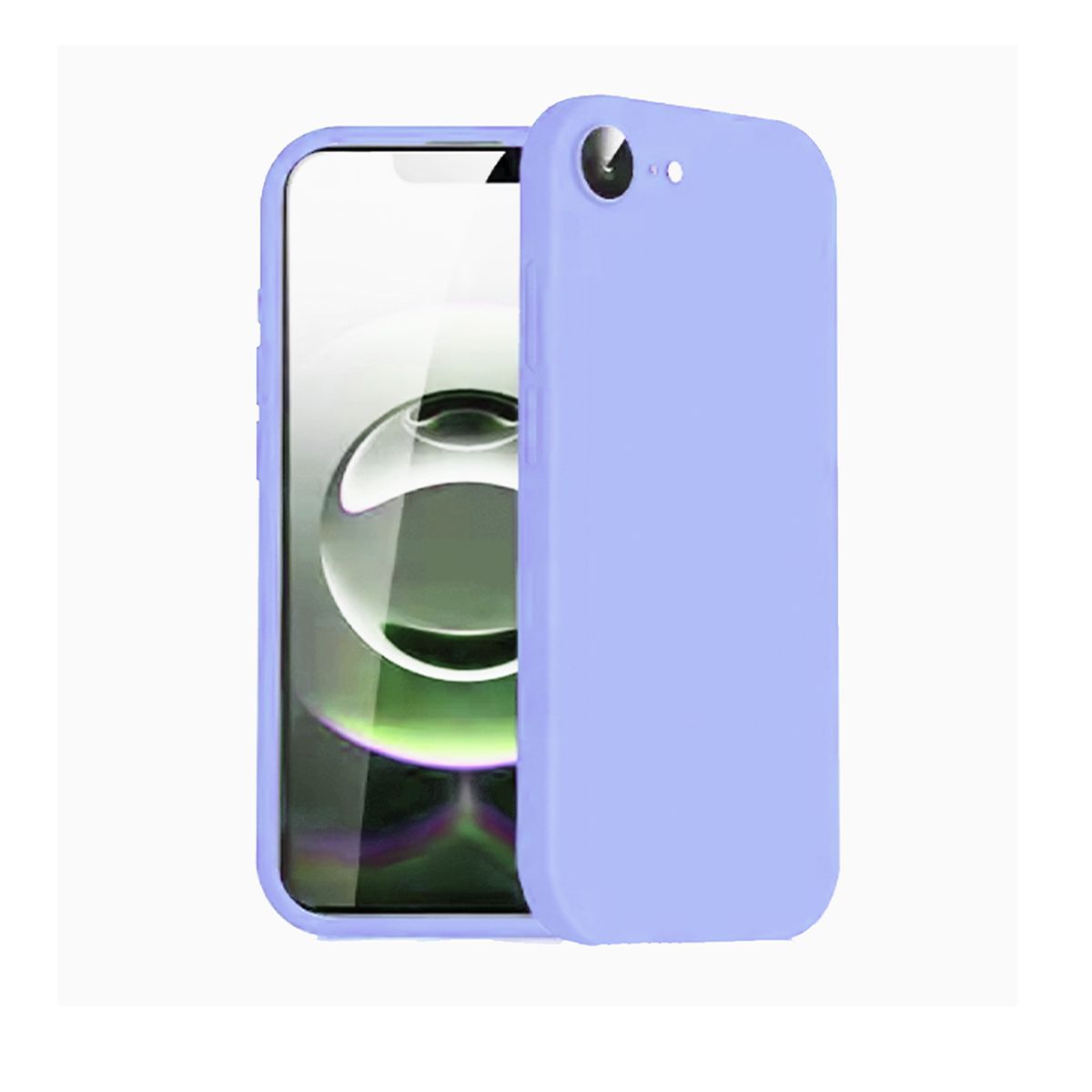 GENERICO - Carcasa Lamina de Vidrio Compatible Con iPhone 16e Lila