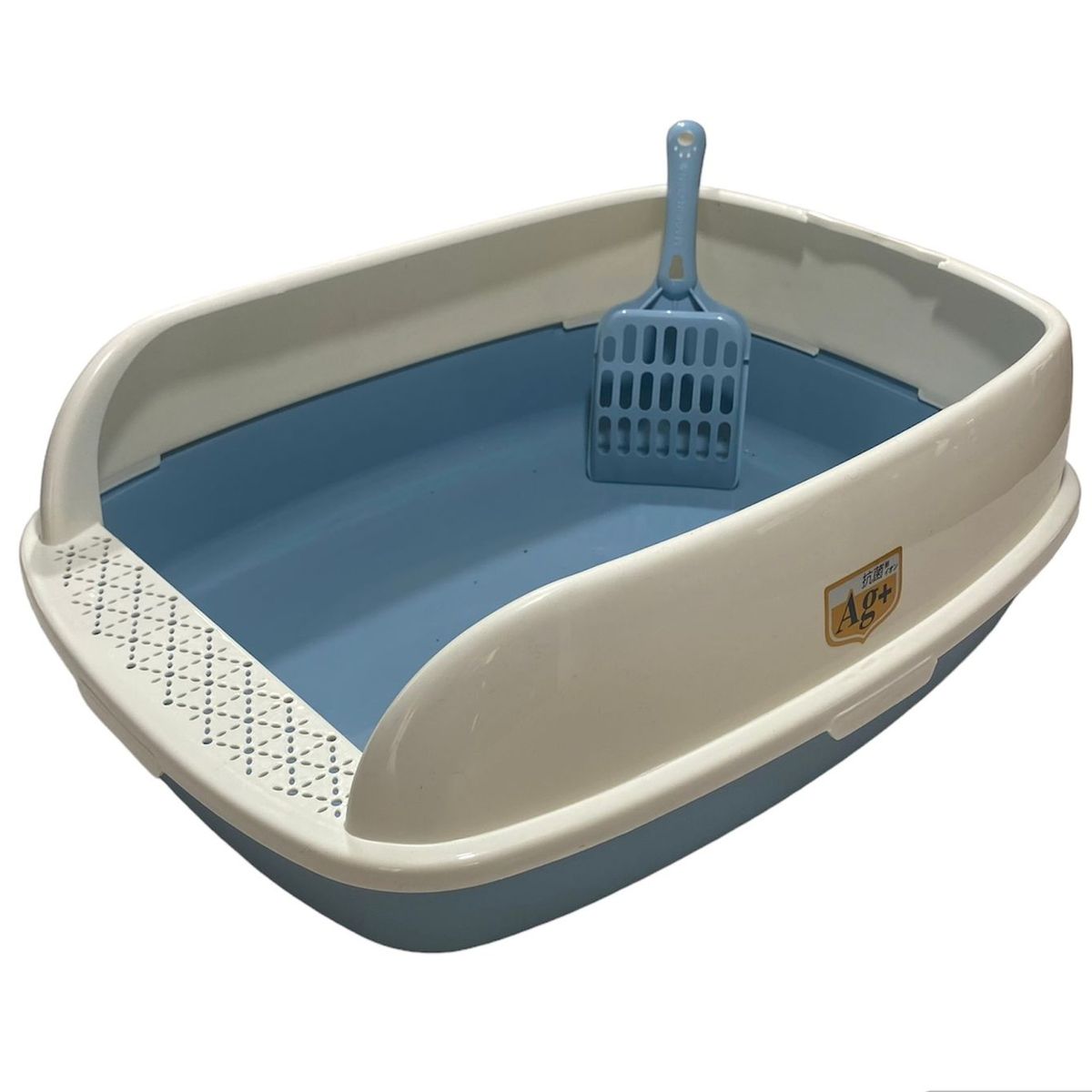 GENERICO - ARENERO ABIERTO CON PALA PARA GATO.