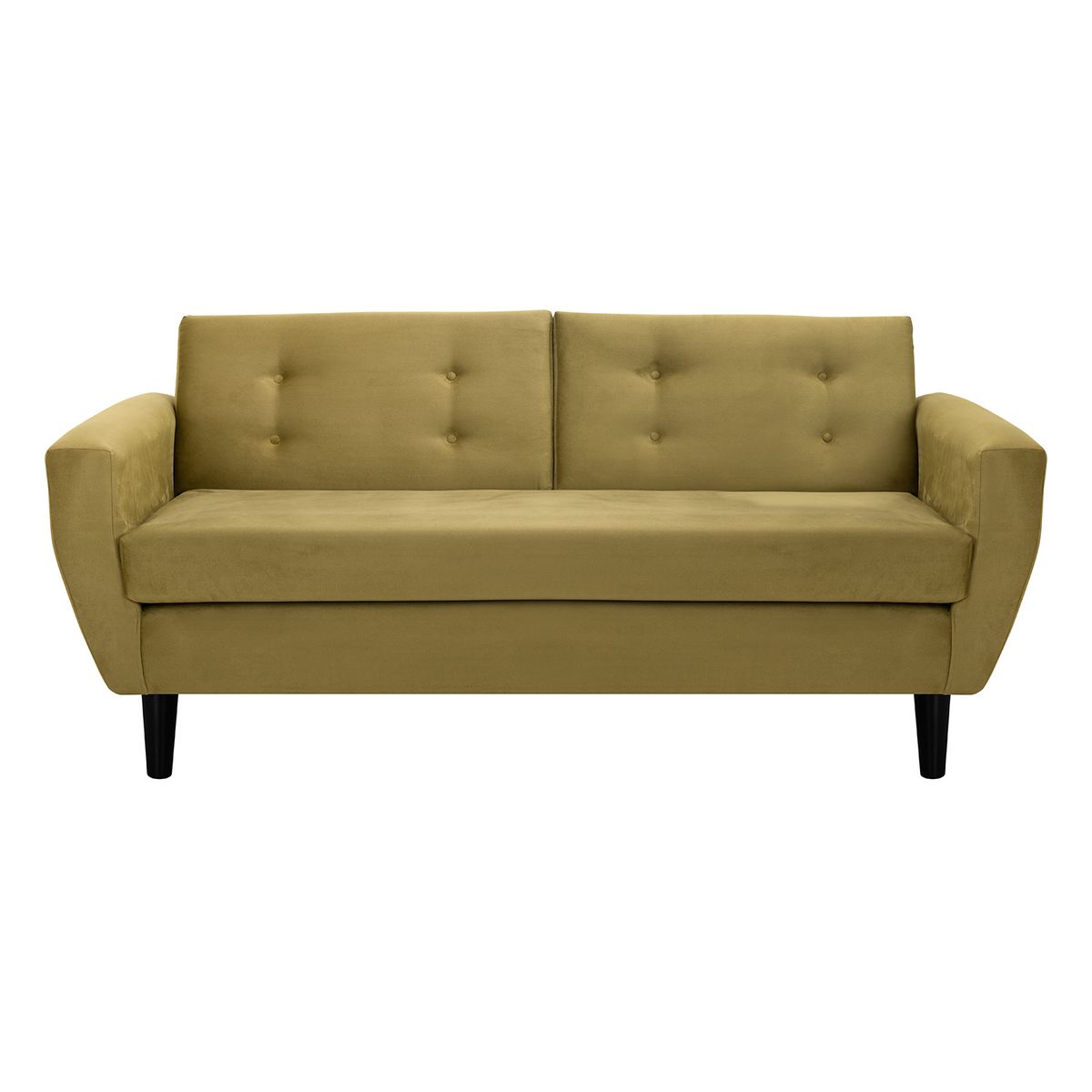 BODEVIR - Sofa Bote 3C+1+1 Felpa 00 Verde Musgo