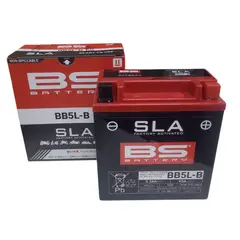 GENERICO - Batería Moto BB5L-B o 12N5-3B o YB5L-B o HT5AL BS BATTERY