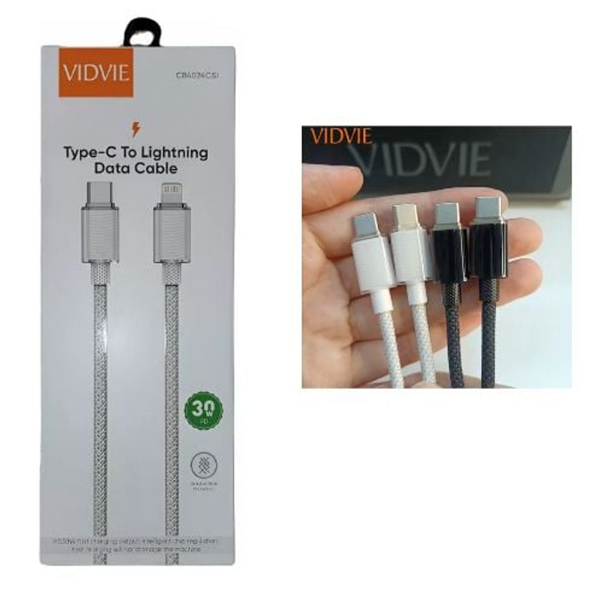 GENERICO - Cable Tipo C - Lightning 30w Ultra Resistente
