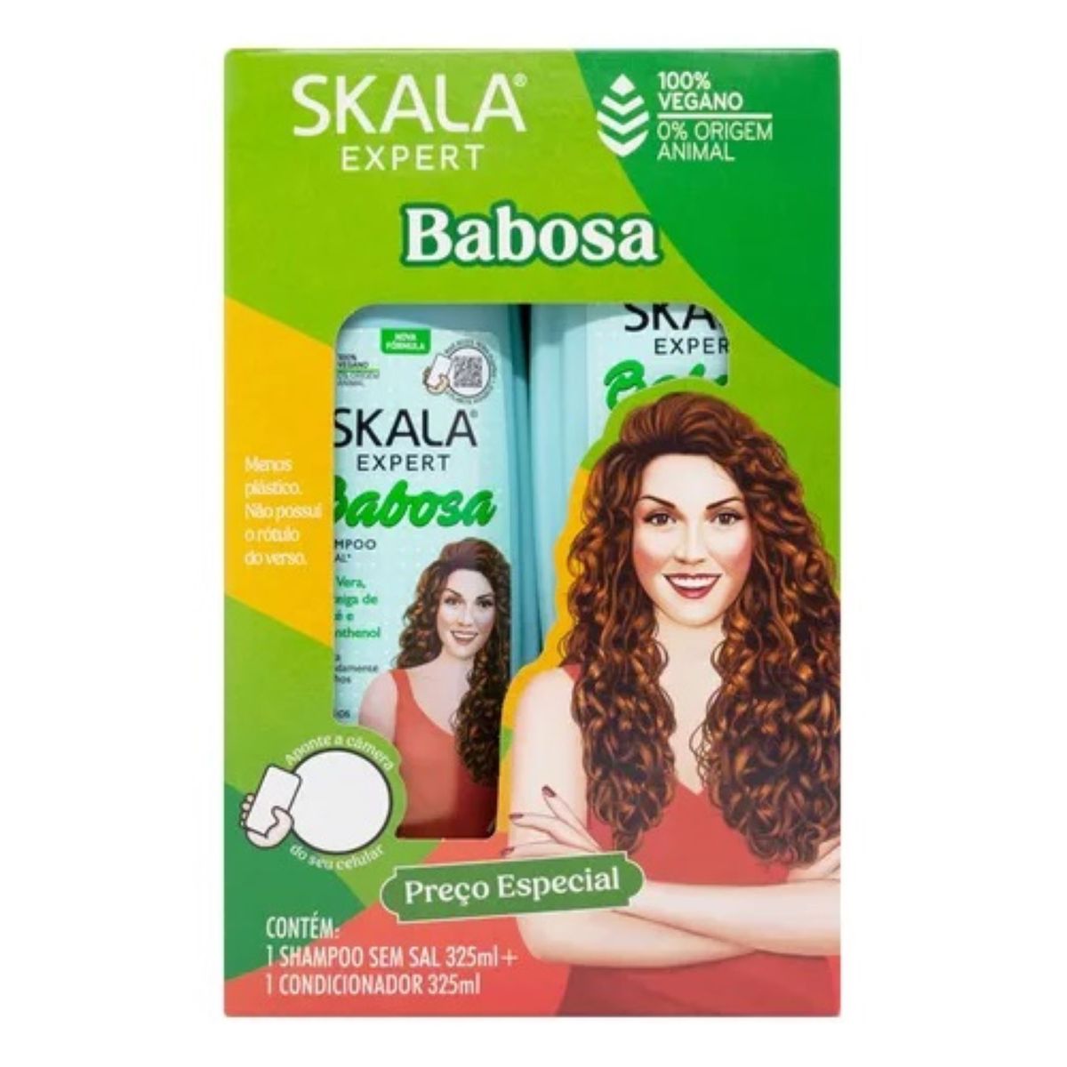 SKALA - Kit Shampoo Y Acond Babosa Aloe Vera Skala Expert 650ml
