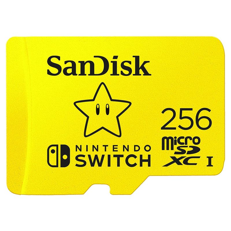 SANDISK - Tarjetas de Memoria MicroSDXC UHSI de 256 GB para Nintendo Switch