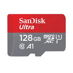 SANDISK - Tarjeta de memoria 128GB Ultra microSDXC UHS-I