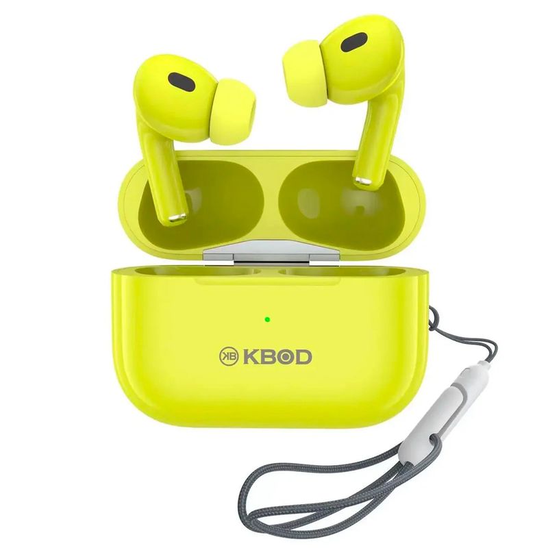 JOIGO - Audifonos Inalámbrico Bluetooth Manos Libres TWSC4 Amarillo