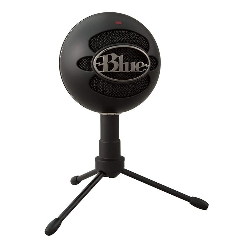 LOGITECH - Micrófono Blue Snowball Ice Patrón Polar Cardioide - Negro