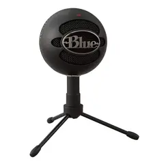 LOGITECH - Micrófono Blue Snowball Ice Patrón Polar Cardioide - Negro
