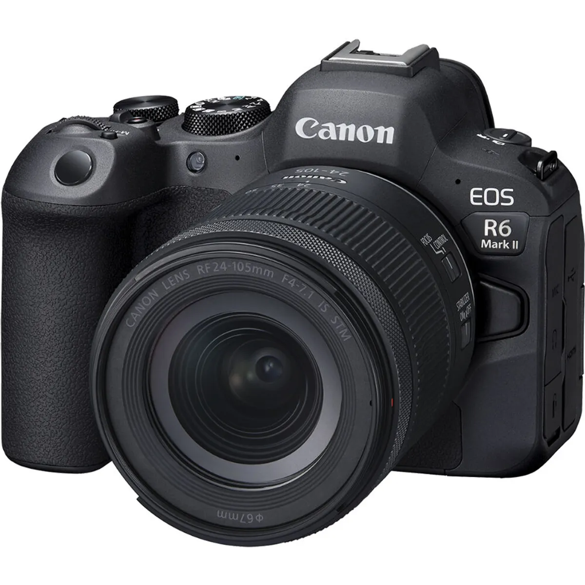 CANON - Canon EOS R6 MK II Cámara Kit Con 24-105mm Lente Sin Adaptador - Negro