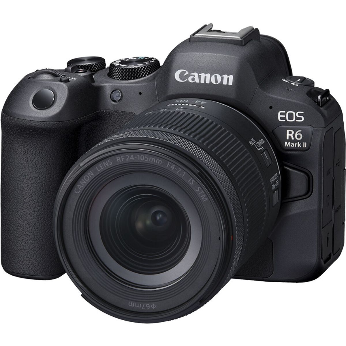 CANON - Canon EOS R6 MK II Cámara Kit Con 24-105mm Lente Sin Adaptador - Negro