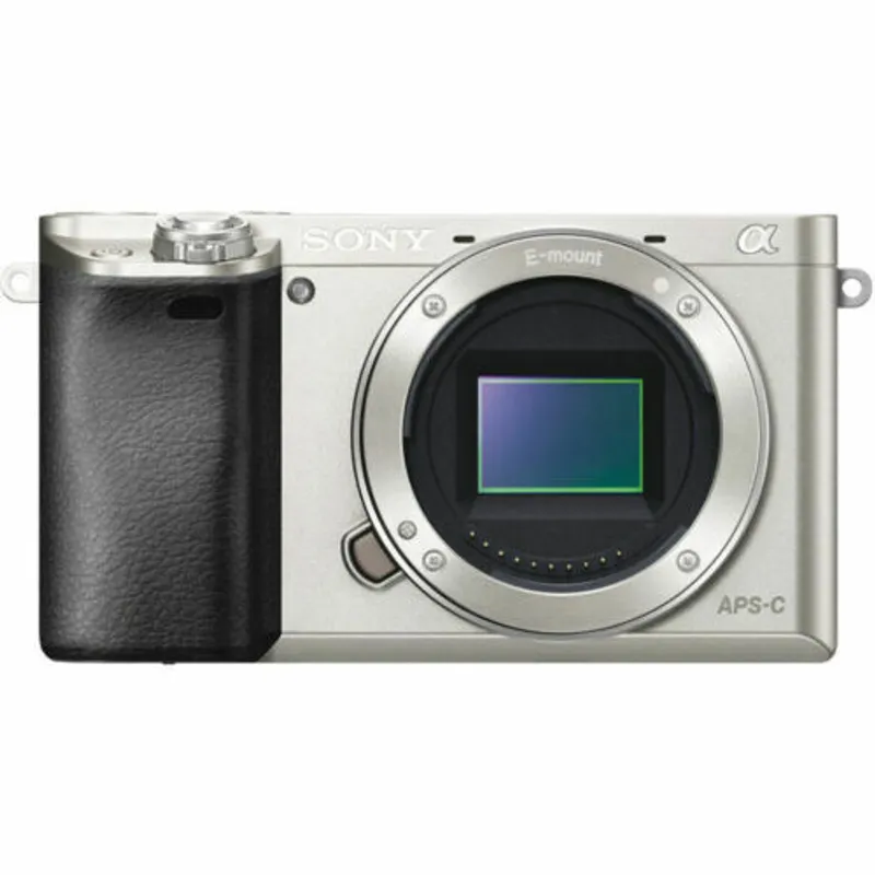 SONY - Sony Alpha A6400 Sin Espejo Cámara Solo Cuerpo - Plata