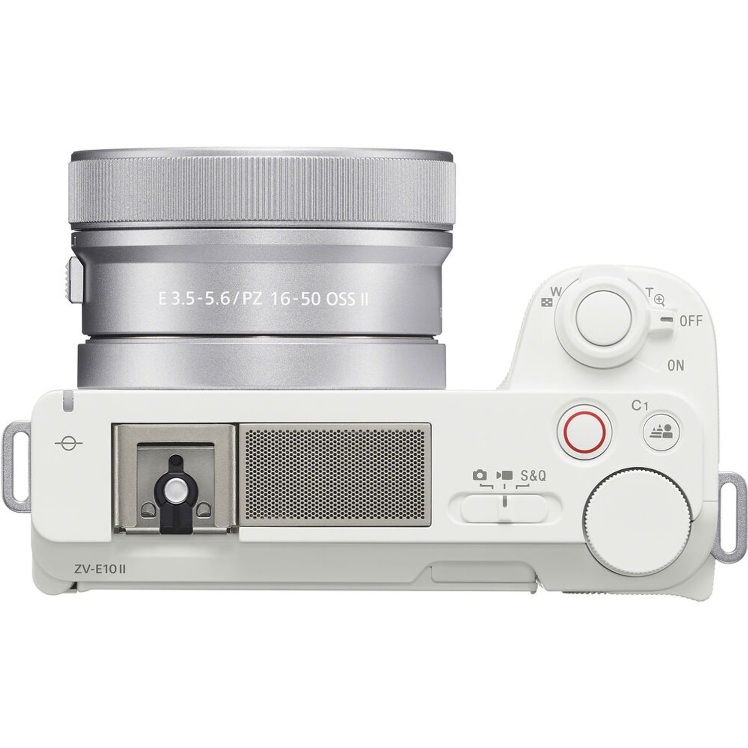 SONY ZV-E10 II ホワイト 16-50mmレンズ付き SONY Sony ZV-E10 II Sin Espejo Cámara Con 16-50mm Lente - Blanco