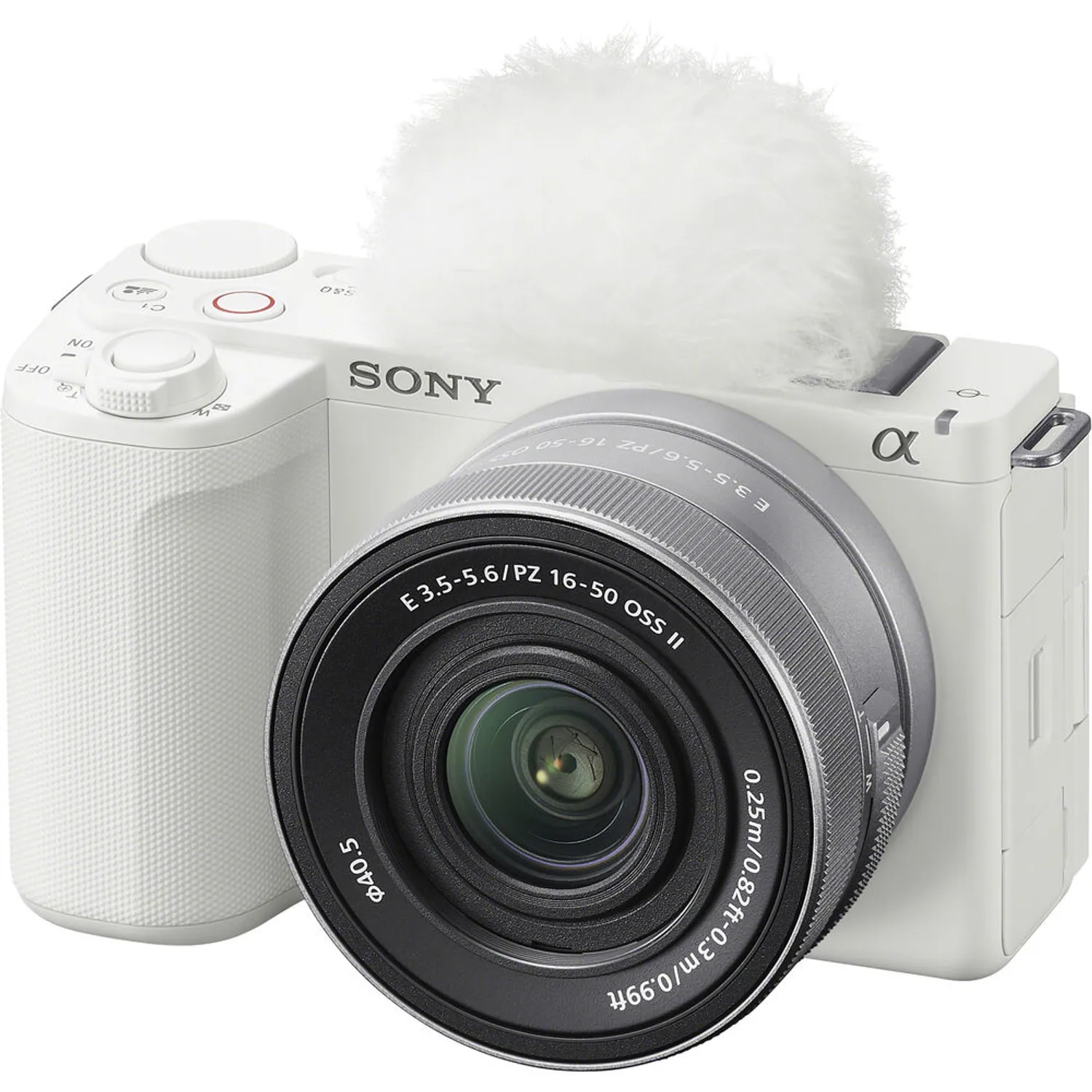 SONY ZV-E10 II ホワイト 16-50mmレンズ付き SONY Sony ZV-E10 II Sin Espejo Cámara Con 16-50mm Lente - Blanco