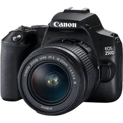 CANON - EOS 250D DSLR Cámara Con EF-S 18-55mm f/3.5-5.6 III Lente -Negro