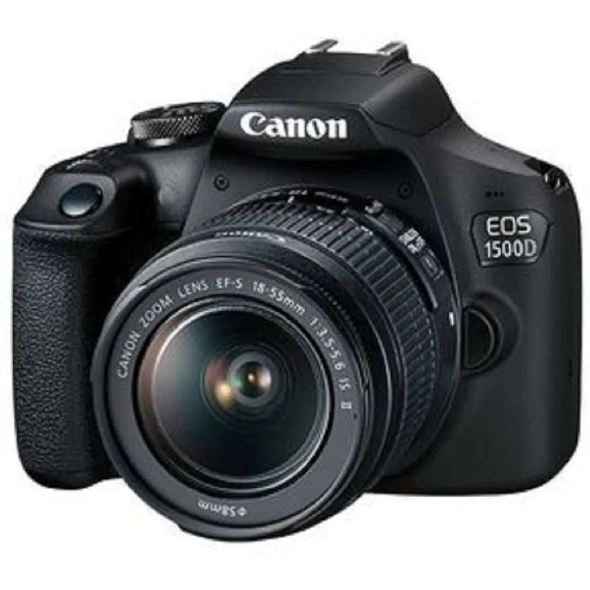 CANON - Canon EOS 1500D Rebel T7 Cámara Kit Con EF-S 18-55mm II Lente - Negro