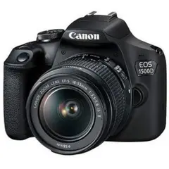 CANON - EOS 1500D Rebel T7 Cámara Kit Con EF-S 18-55mm II Lente -Negro