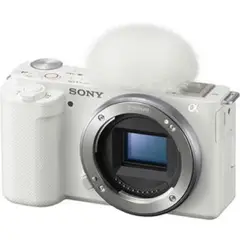 SONY - Alpha ZV-E10 Sin Espejo Cámara Solo Cuerpo - Blanco