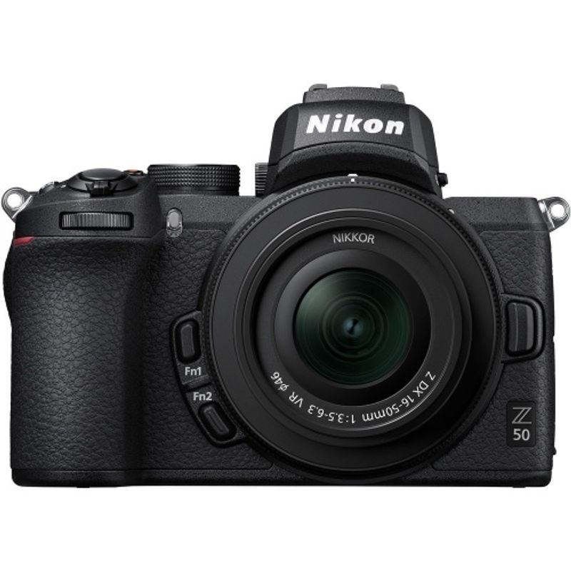 NIKON - Nikon Z50 Sin Espejo Cámara Con 16-50mm y 50-250mm Lente - Negro