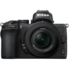 NIKON - Z50 Sin Espejo Cámara Con 16-50mm y 50-250mm Lente - Negro