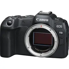 CANON - EOS R8 Sin Espejo Cámara Solo Cuerpo Con Adaptador - Negro