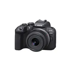 CANON - EOS R10 Sin Espejo Cámara Kit Con 18-45mm IS STM Lente - Negro