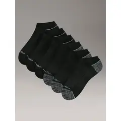 CALVIN KLEIN - Pack 6 Calcetines Cushion Show Negro
